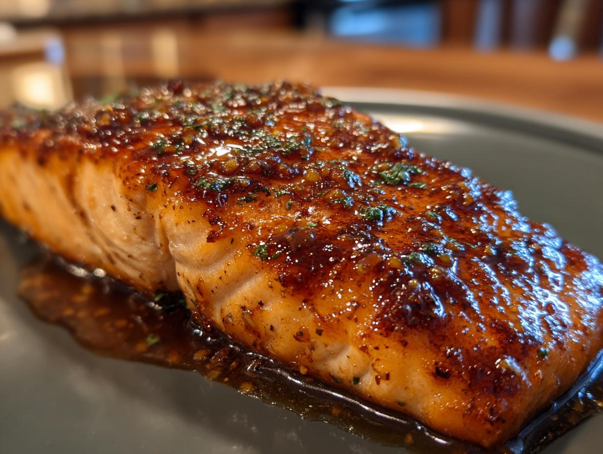 Amazing Crispy Honey Garlic Salmon for Moms