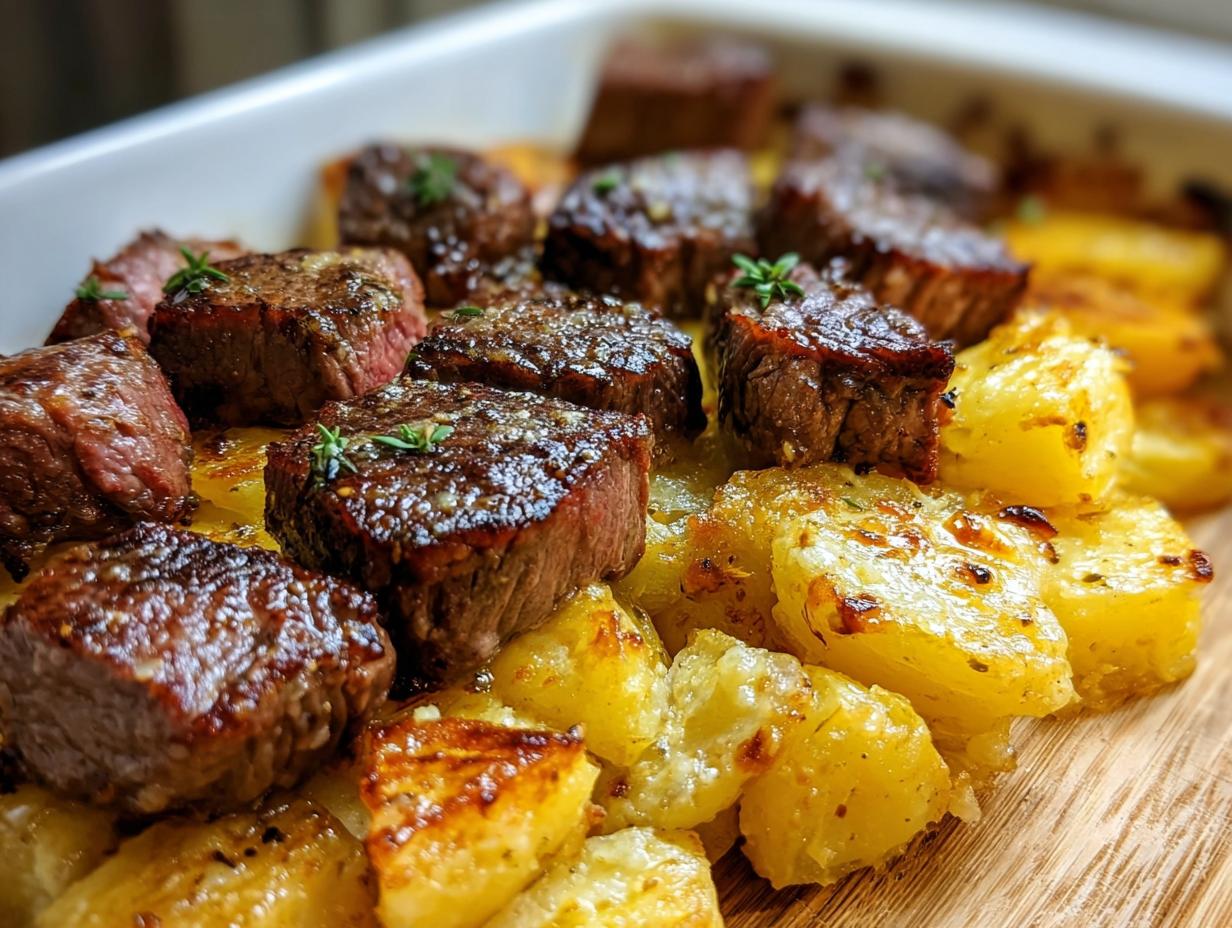 Irresistible Garlic Butter Steak Bites: 1 Amazing Meal
