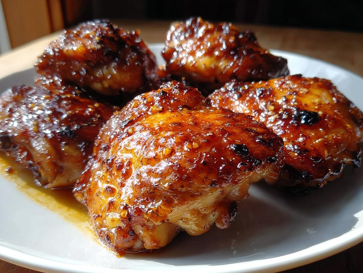 Busy Mom’s 15-Min Honey Garlic Chicken Thighs