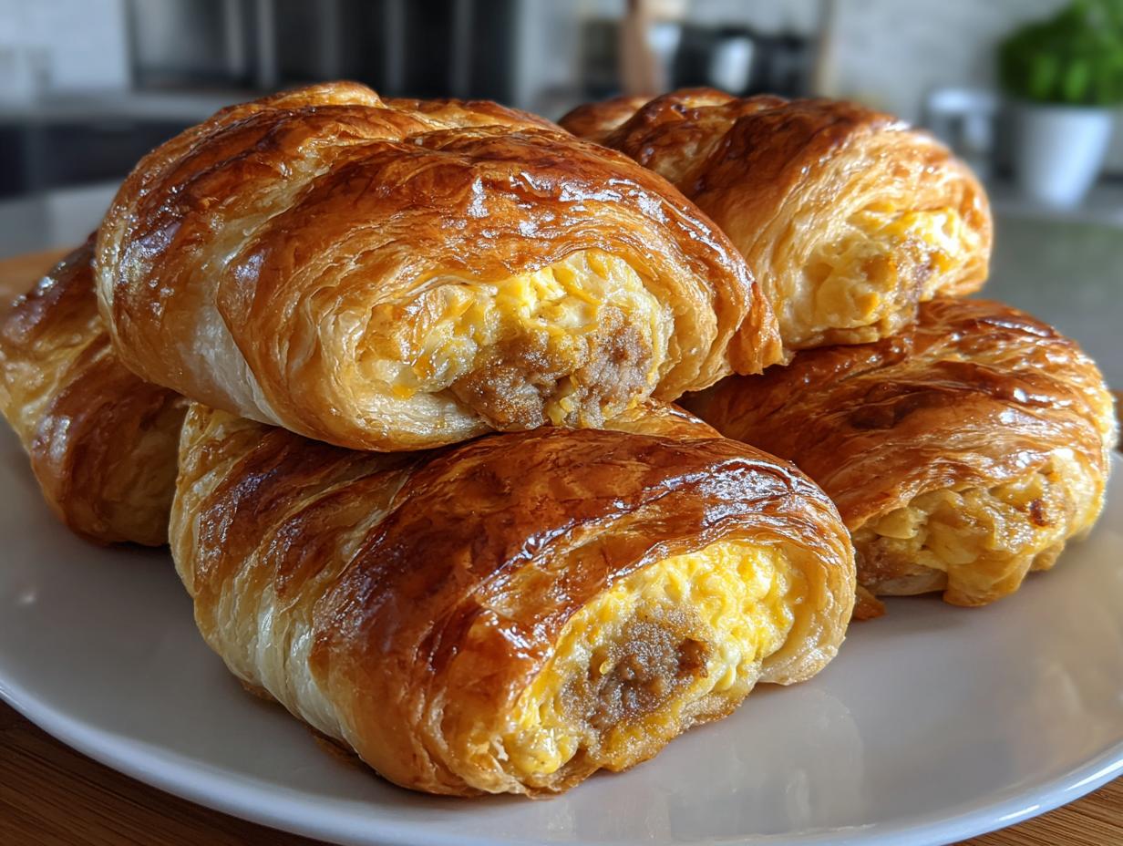 Delicious Sausage Egg Rolls: 10 Min Prep