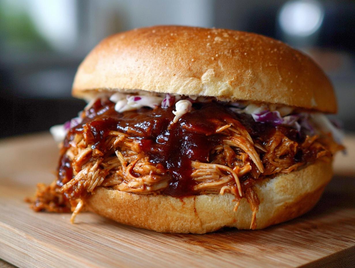 Perfect BBQ Chicken Sandwich Filling That Shreds