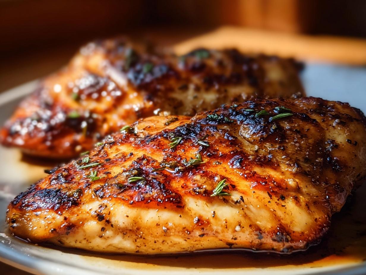 Amazing Butterfly Chicken Breasts with Quick Marinade