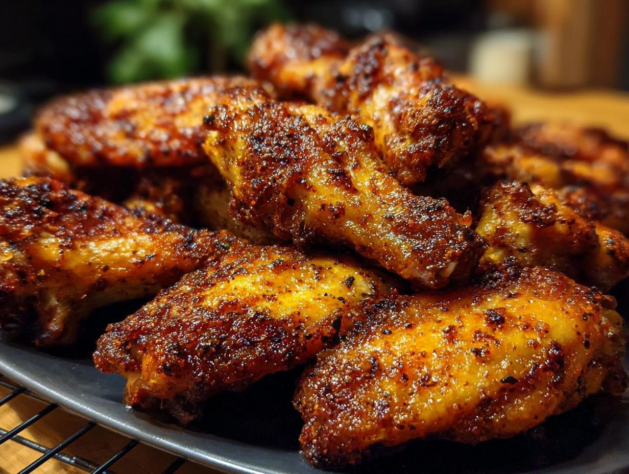 Crispy Oven Baked Chicken Wings: 1 Secret Trick