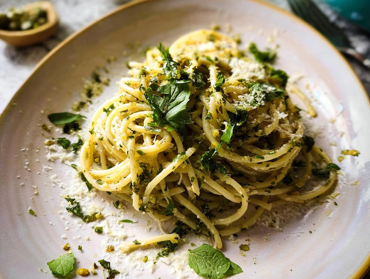 Amazing Garlic Butter Pasta with Parmesan