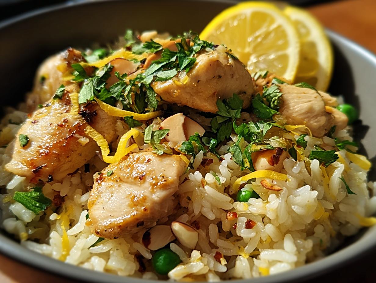 Bright Flavor: 1-Hour Lemon Chicken and Rice