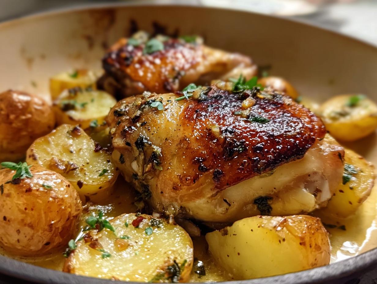 Pan Roasted Chicken Thighs: 1 Amazing Dish