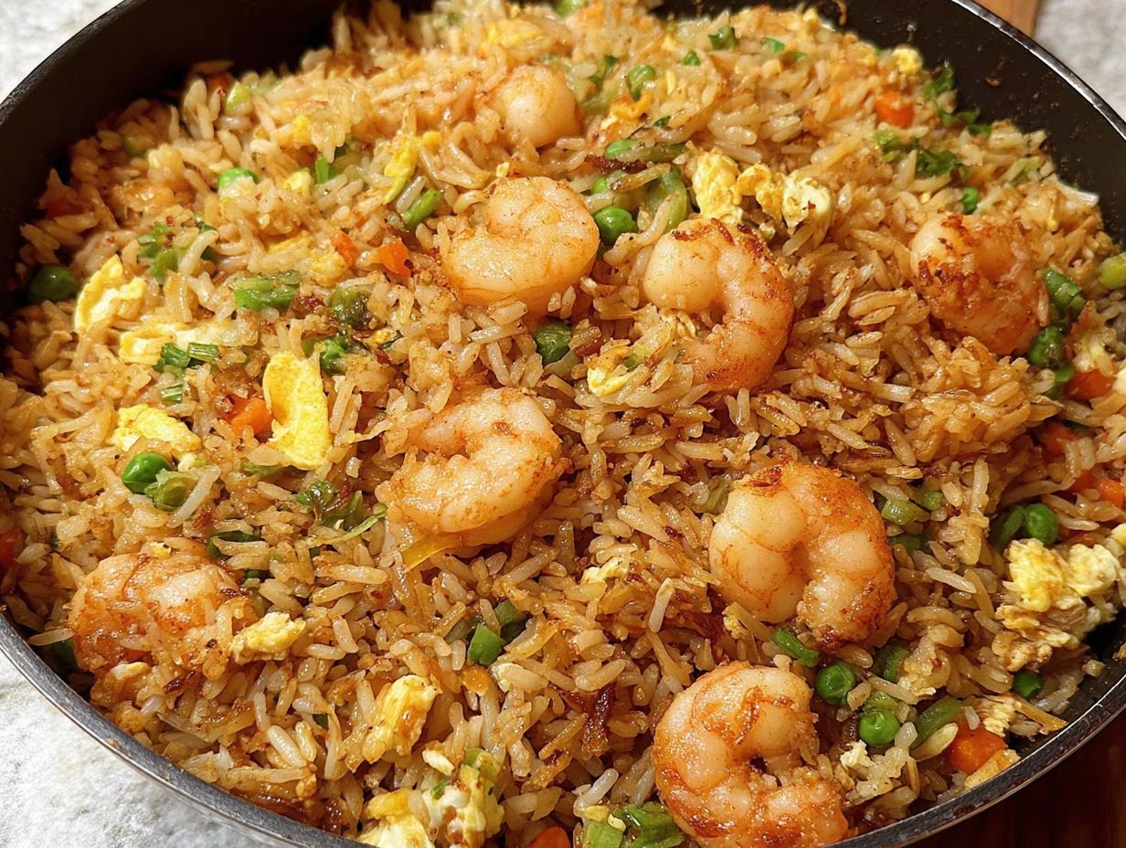 Shrimp Fried Rice: 1 amazing crispy recipe
