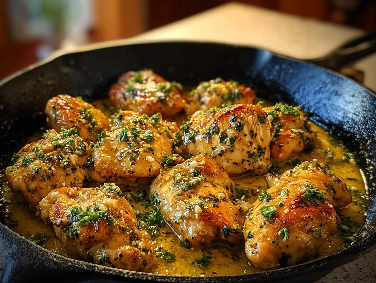 Amazing Skillet Garlic Butter Chicken 30 Min