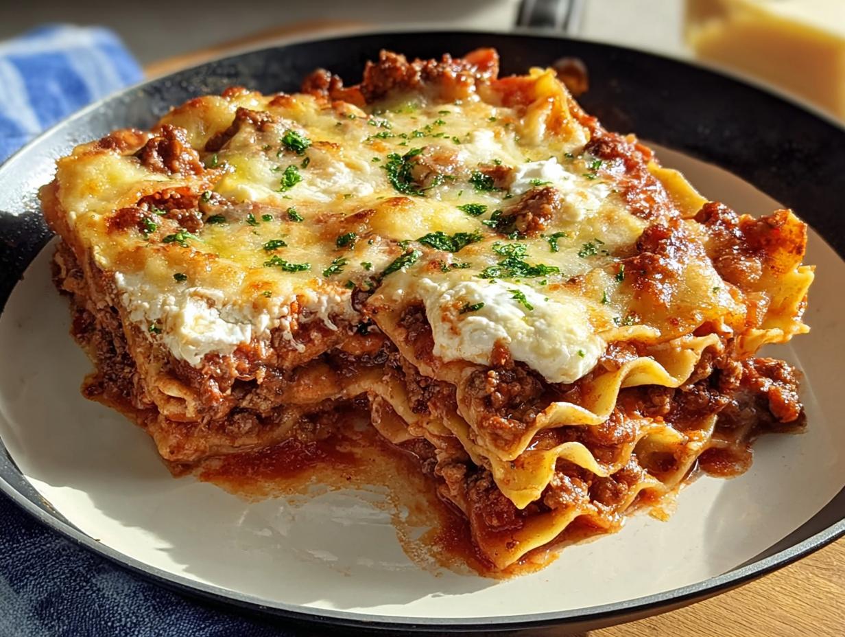Cozy Skillet Lasagna: 1 Amazing Meal