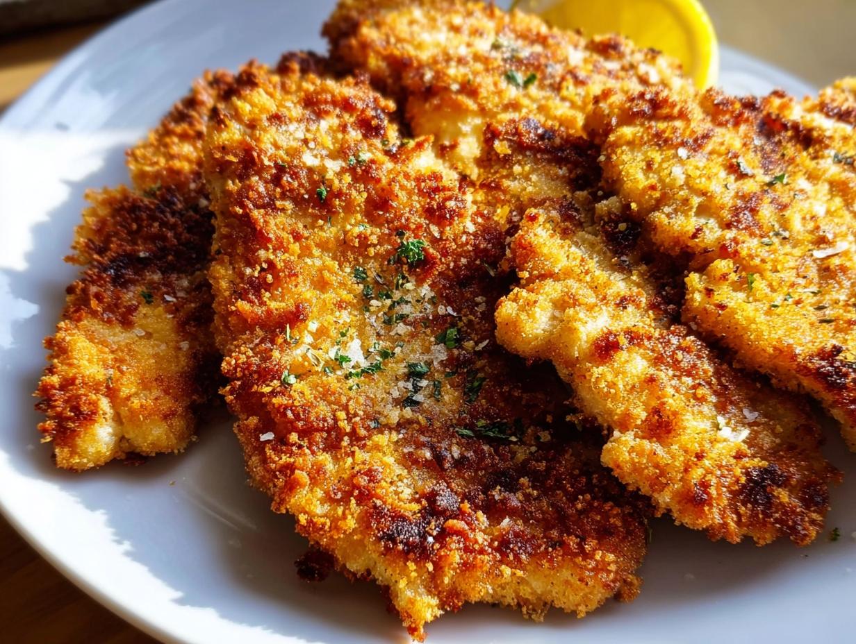 Zesty Parmesan Chicken: 1 Amazing Crispy Recipe