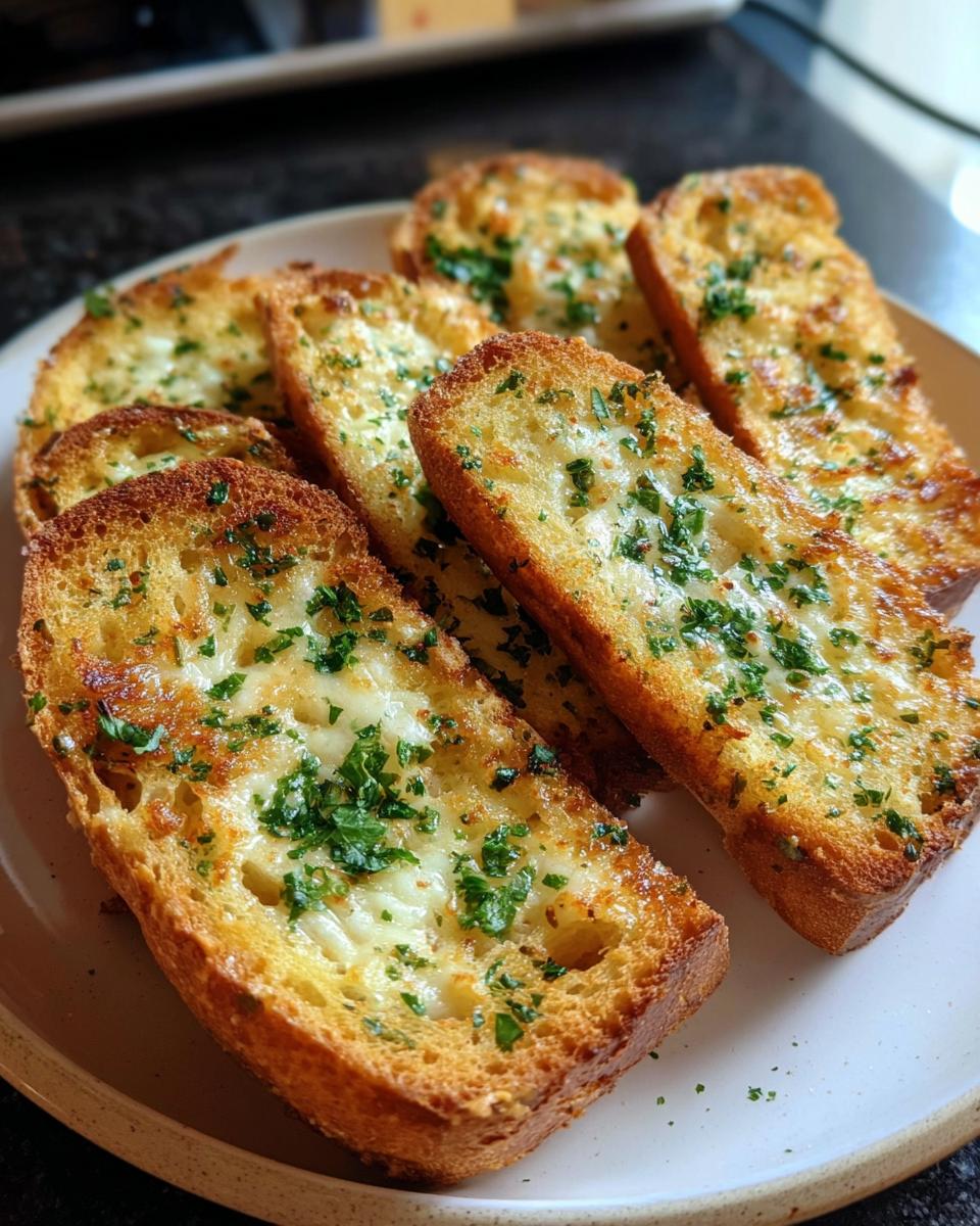 Air Fryer Garlic Bread with Melty Cheese - Other 3