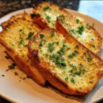 Air Fryer Garlic Bread with Melty Cheese - Tasty
