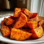 Air Fryer Sweet Potato Wedges with Spice - Tasty