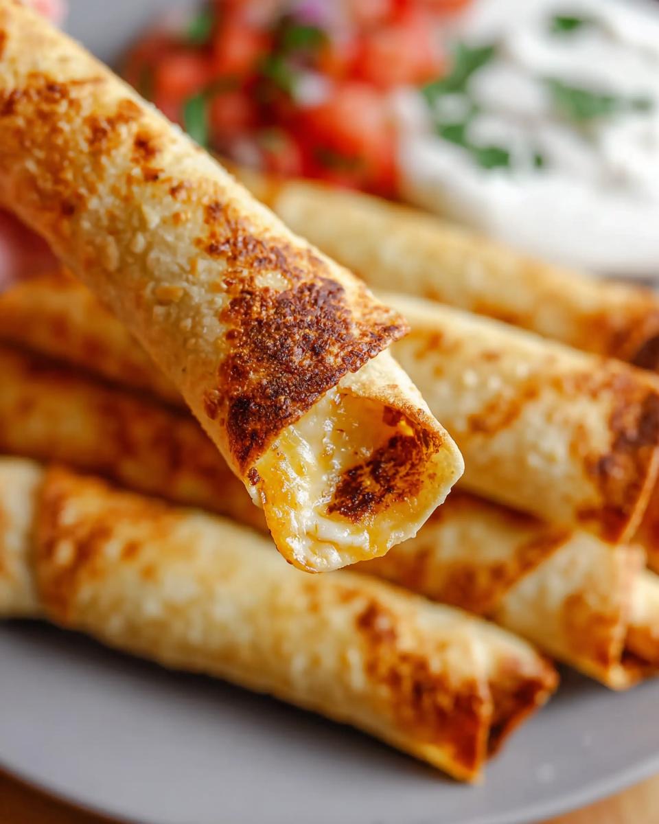 Air Fryer Taquitos with Cheesy Filling - Other 2
