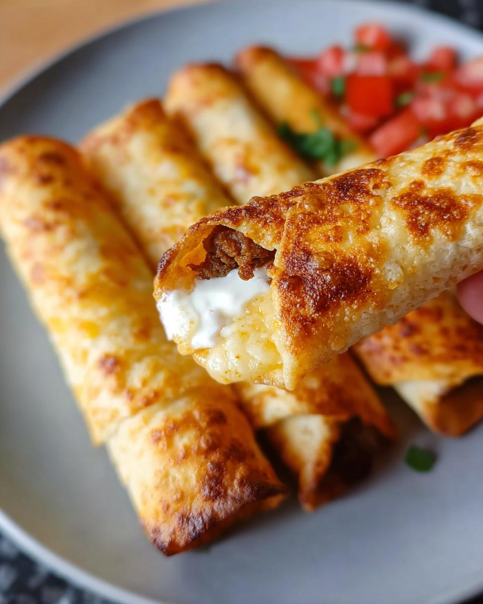 Air Fryer Taquitos with Cheesy Filling - Other 3