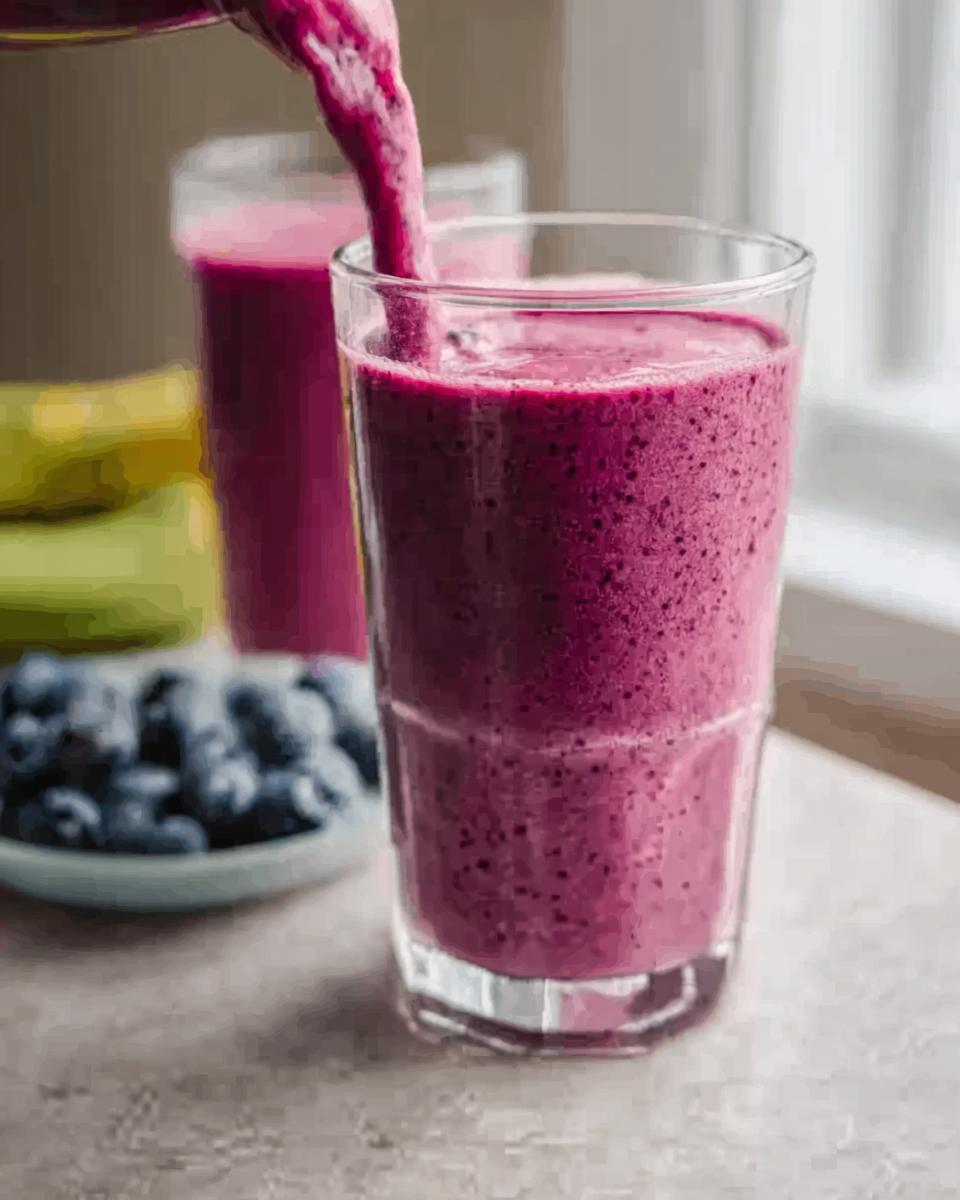 Berry Banana Smoothie with Creamy Texture - Other 2