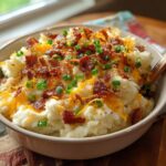 Loaded Mashed Potatoes with Bacon and Cheese - Tasty