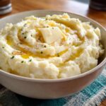 Mashed Potatoes with Cream Cheese Swirl - Tasty