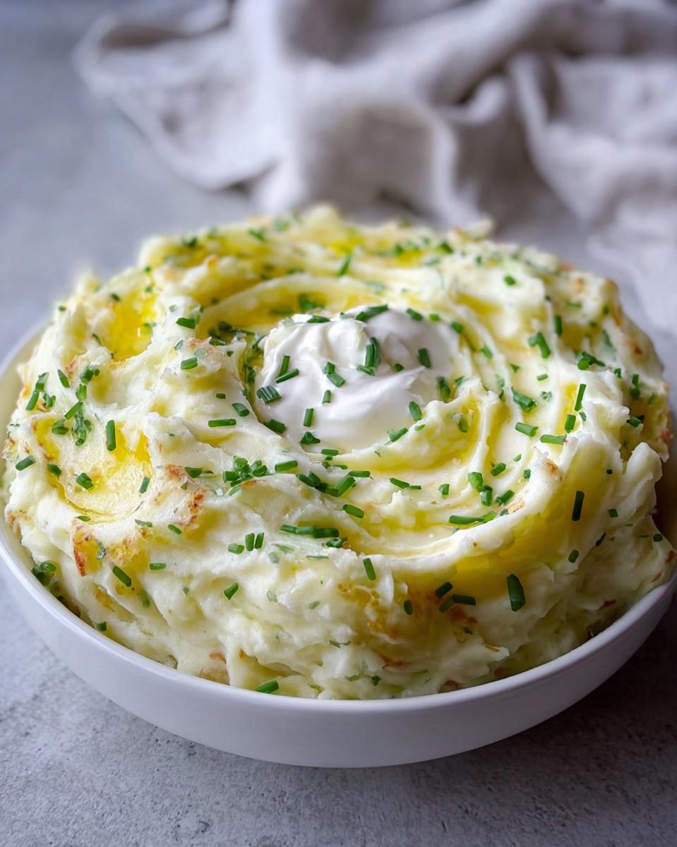 Mashed Potatoes with Sour Cream and Chives - Other 1