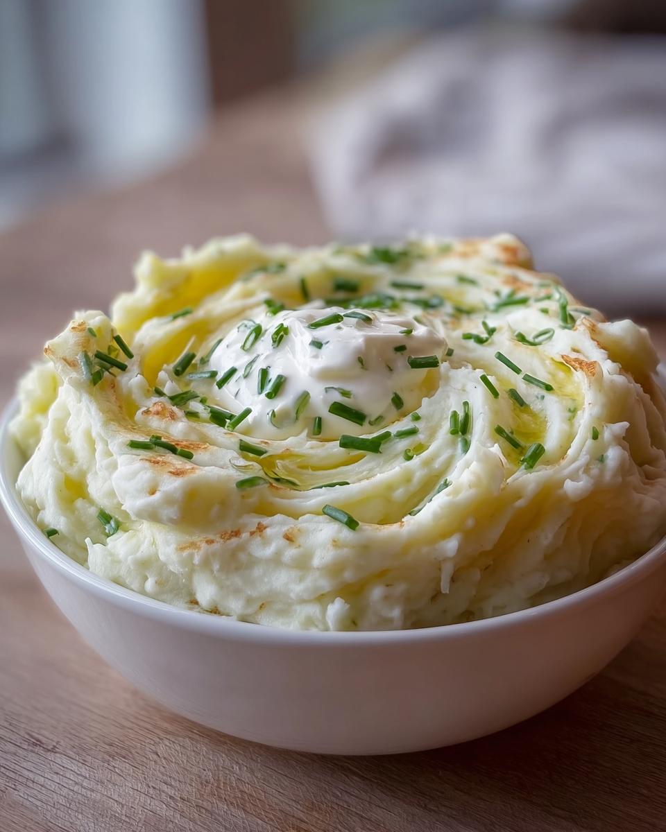Mashed Potatoes with Sour Cream and Chives - Other 3