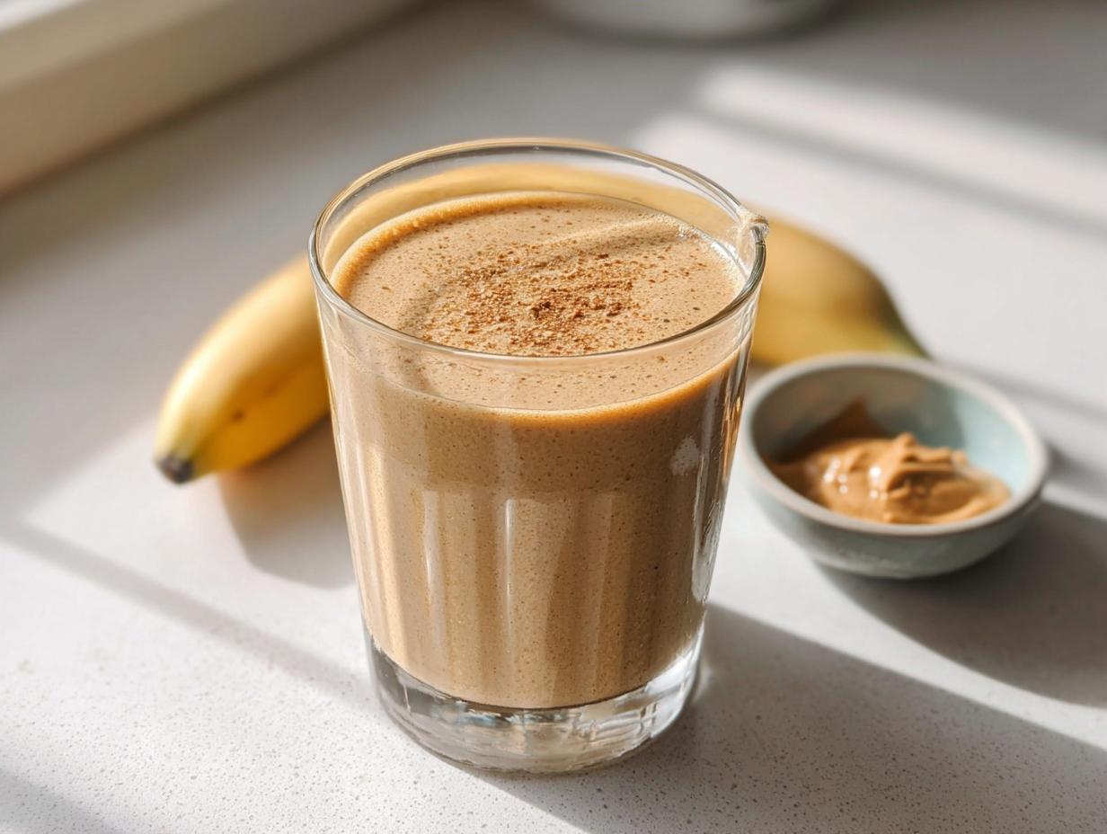 Peanut Butter Banana Smoothie: 1 Amazing Breakfast