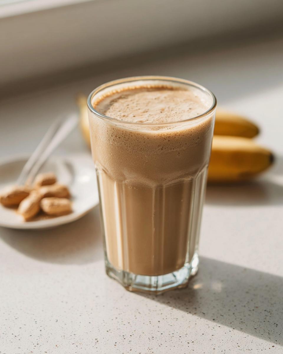 Peanut Butter Banana Smoothie for Breakfast - Other 2