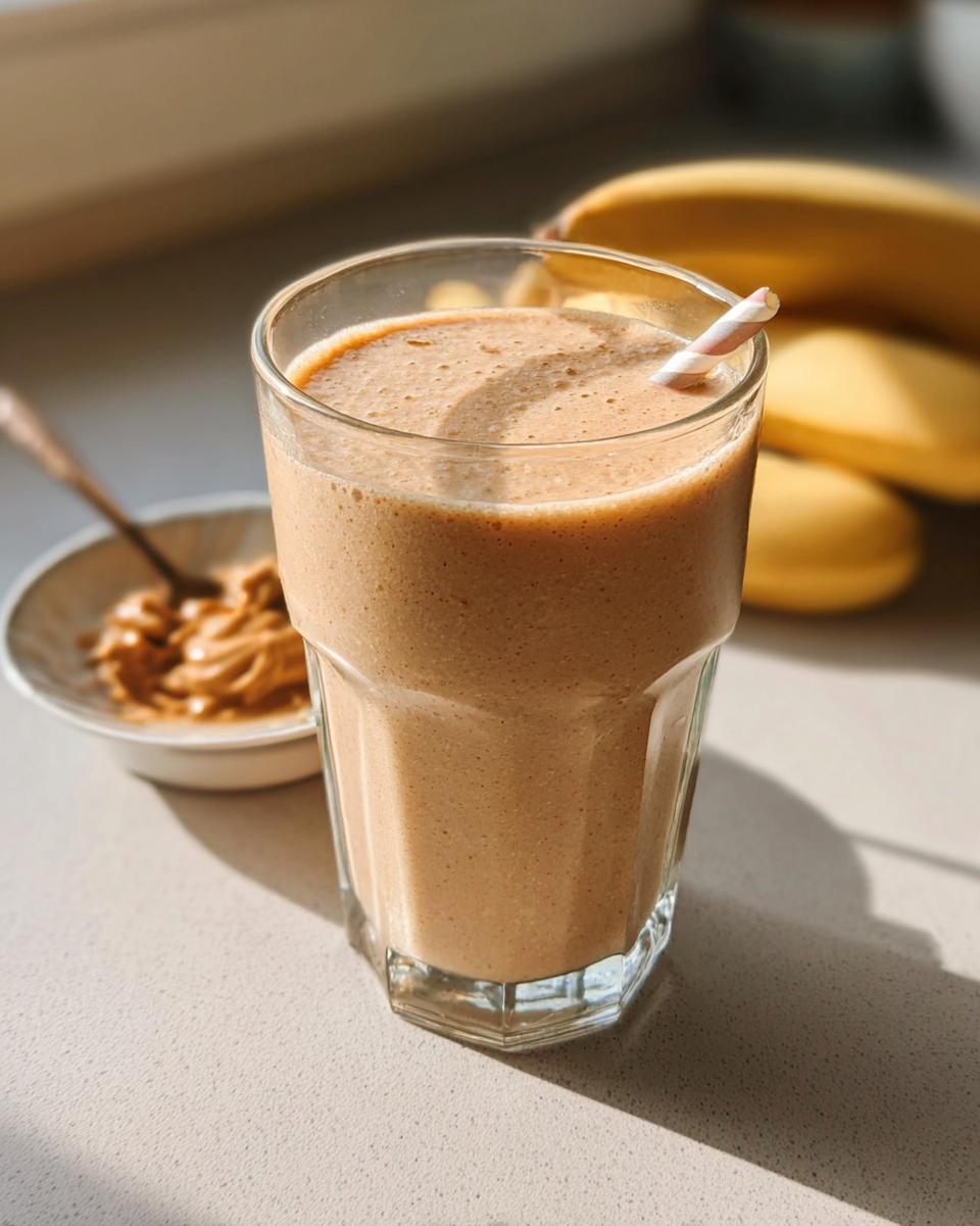 Peanut Butter Banana Smoothie for Breakfast - Other 4