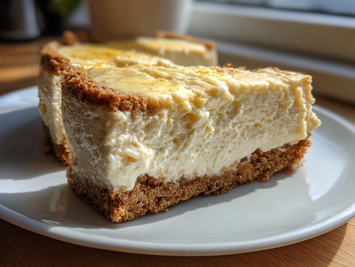 Divine No Bake Lemon Cheesecake: 4 Hour Chill