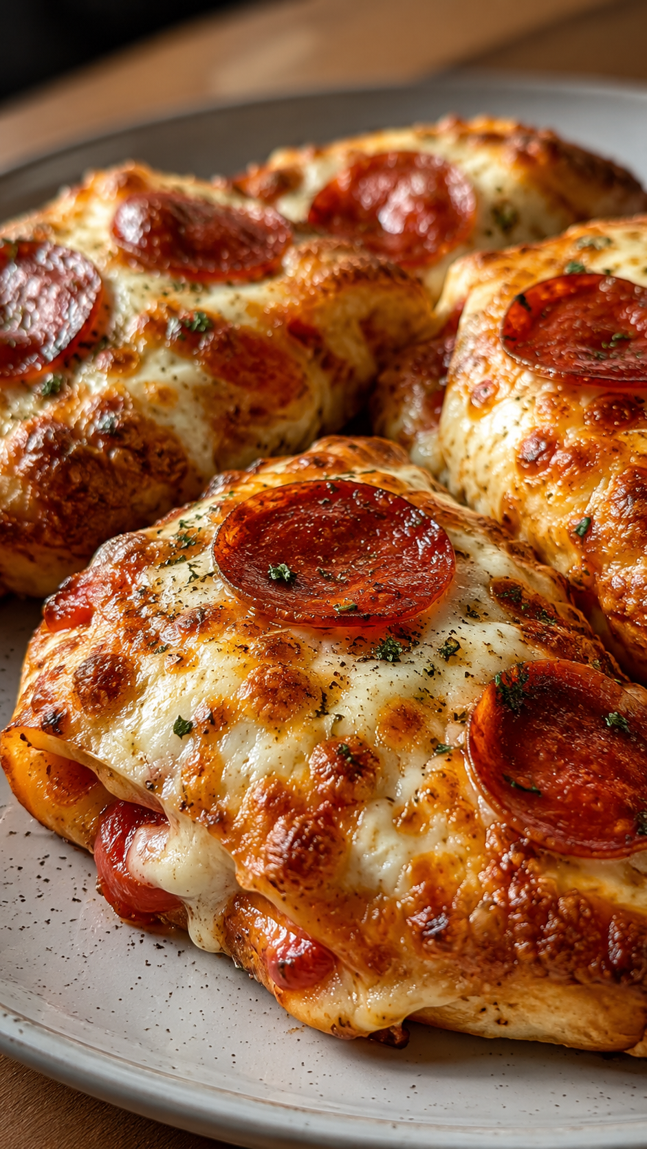 Pepperoni Pizza Cottage Cheese Foldovers