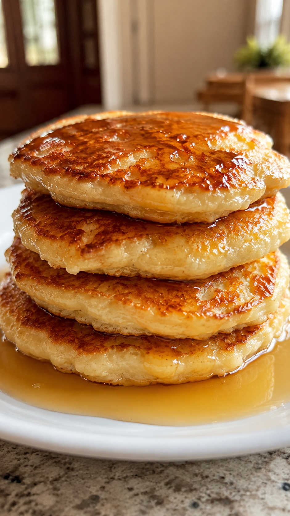 Blender Cottage Cheese Pancakes