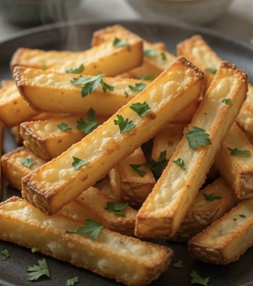 Cottage Cheese Crispy Steak Fries