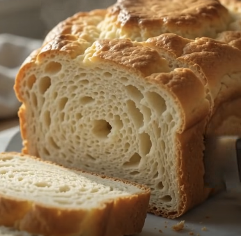 Cottage Cheese Cloud Bread Loaf