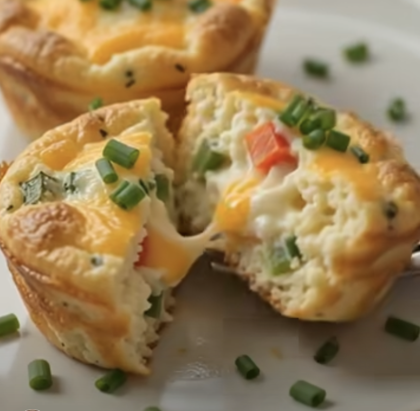 No-Crust Cottage Cheese Breakfast Cups