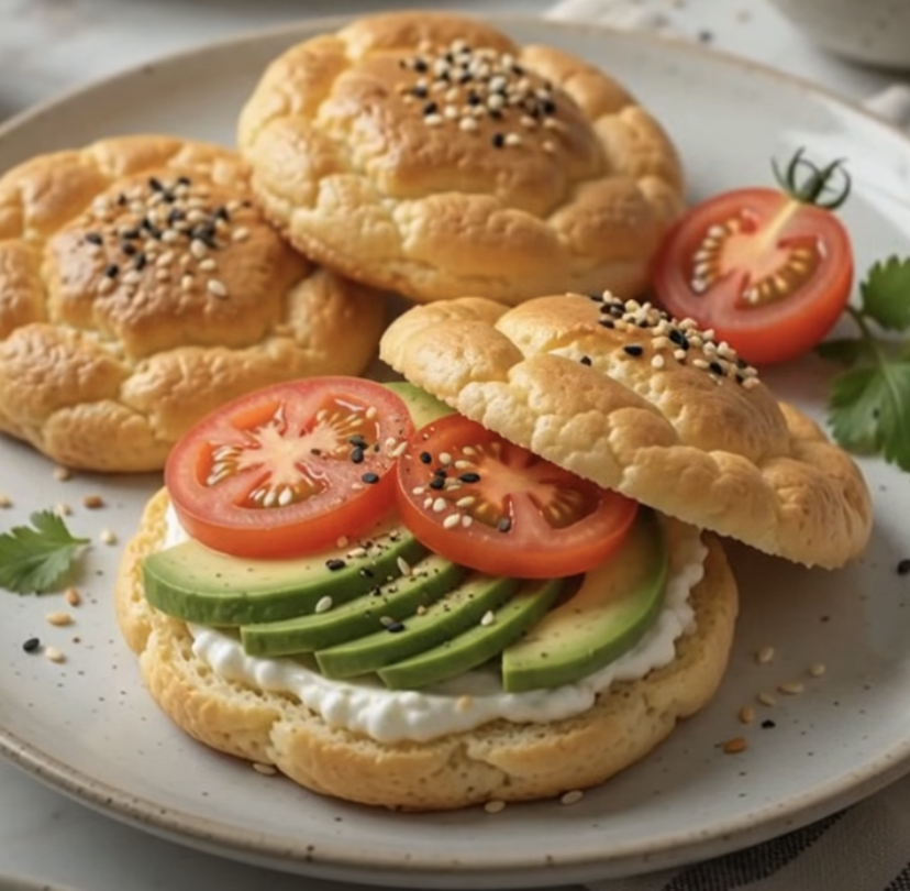 2-Ingredient Cottage Cheese Cloud Buns