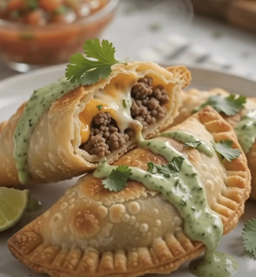 Zero-Dough Flaky Beef Empanada Pull-Aparts