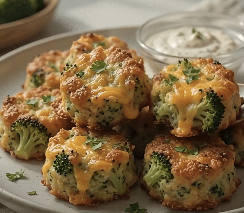 Broccoli Cheddar Bites